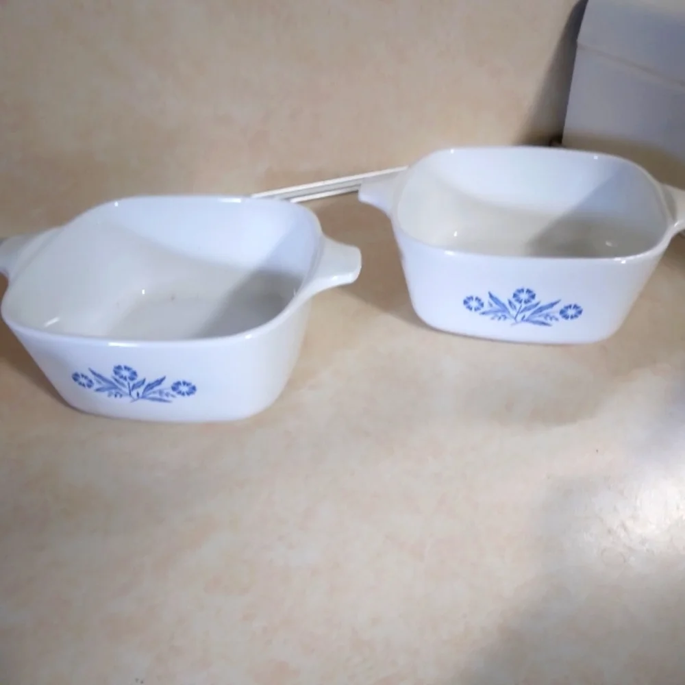 CORNINGWARE Vintage P-43-B 700ml Casserole In Cornflower Blue, No Lids